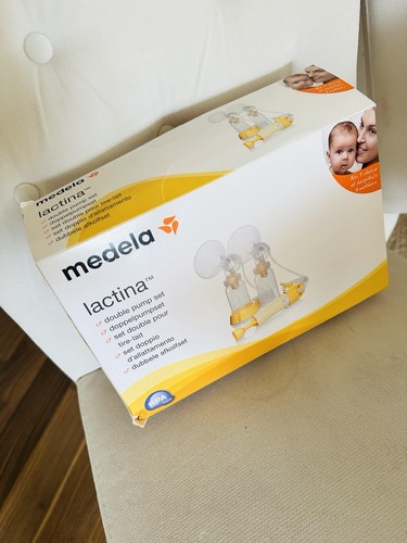 Medela milchpumpe mit pumpset - medela,