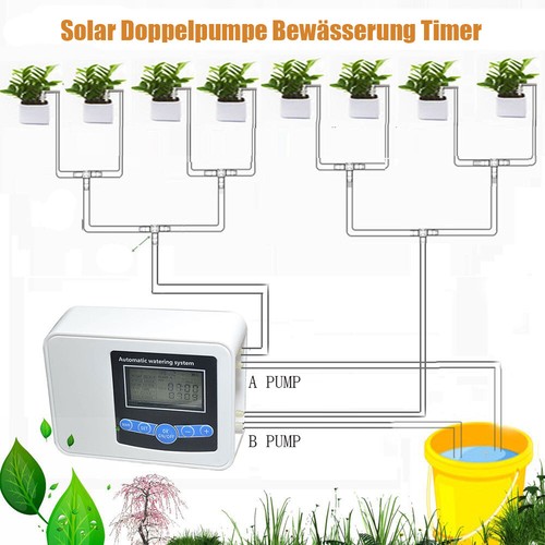 Solar doppelpumpe bewässerung - solar,